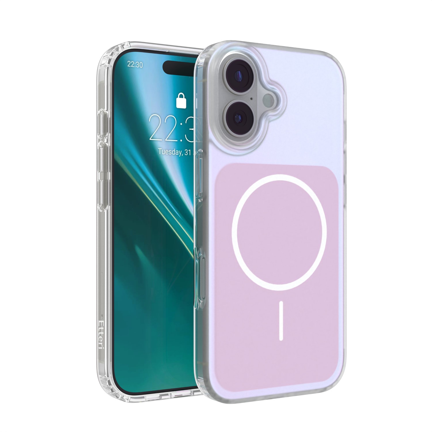Obal Etteri Hidden Pearl pre iPhone 17 6,3" ružová