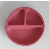 Max&Teo silikonový jídelní set růžový 5ks