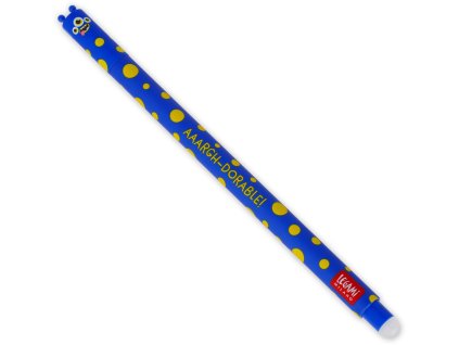 Gumovacie pero Legami Erasable Gel Pen Monster - Blue