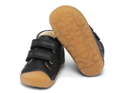 Bundgaard Petit Velcro Black/Gum - Celoročné topánky