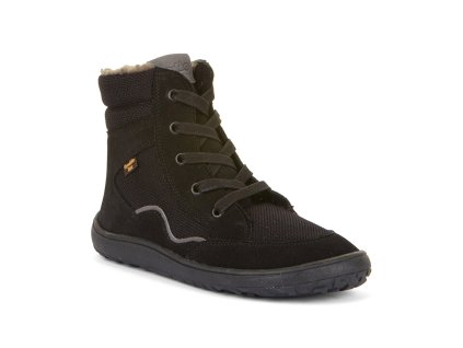 Froddo Barefoot Winter TEX Wool Grow Black G3160234-4 - Zimné topánky