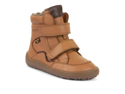 Froddo Barefoot TEX Winter Cognac G3160246-3 - Zimné topánky