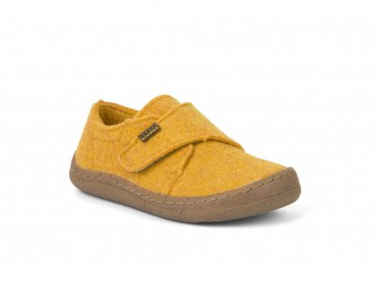 Froddo Barefoot Wooly Slippers Yellow