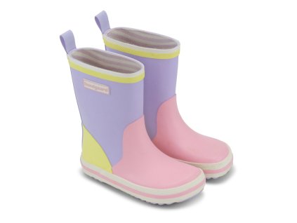 Bundgaard Charly High Rubber Multi Lilac - Gumáky