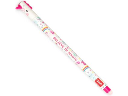 Gumovacie pero Legami Erasable Gel Pen Unicorn - Pink