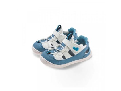 Little Blue Lamb Ledo Blue - Sandálky