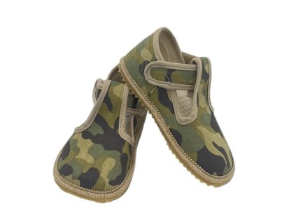 Beda Barefoot BFN 170020/W Army - Papuče
