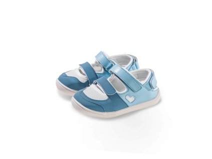 Little Blue Lamb Popsicle Blue - Sandálky
