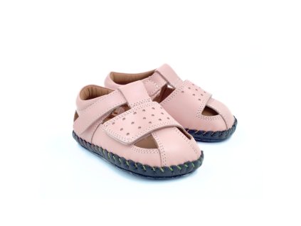 Minimus Shoes First-Walker Little Sanderling Pink - Sandálky
