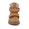 Froddo Barefoot Furry Boot Cognac G3160248 - Zimné topánky