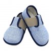 Pegres Barefoot BF01 Modré - Papuče