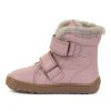 Froddo Barefoot Furry Boot Pink G3160248-5 - Zimné topánky