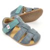 EF Barefoot Grey Green - Sandálky