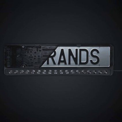 LED rampa Strands Nuuk E-Line Black 20" s držákem SPZ