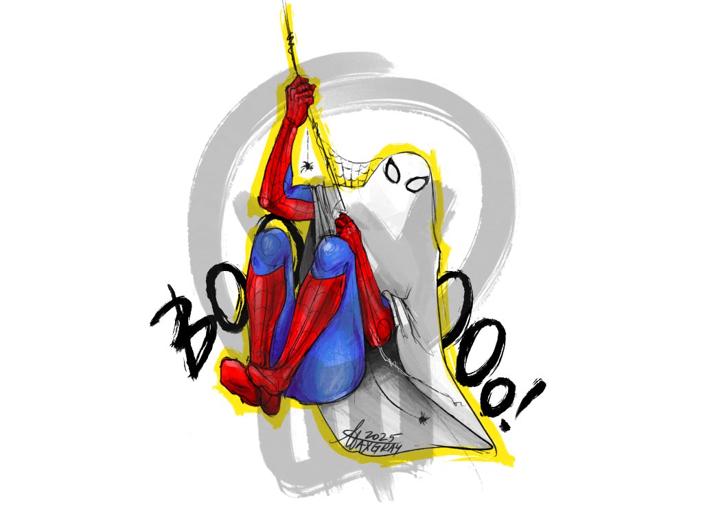 Spidey - Ghost print