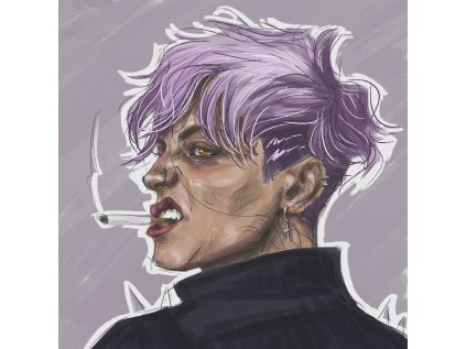 Lorcan - Growl print