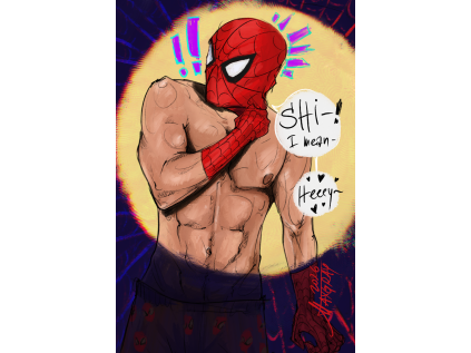 Spidey - Caught print