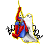 Spidey - Ghost matte sticker