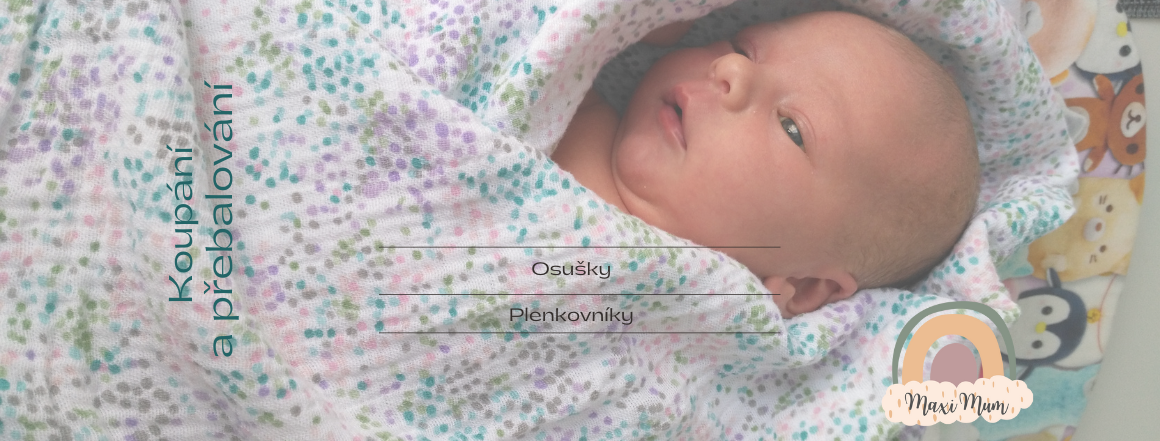 Kvalitní bavlněné osušky pro koupání a přebalování Vašeho miminka. Originální plenkovníky, krásné i praktické nejen na potřeby pro přebalování. Hodí se do kabelky i jako taštička na různé drobnosti. Aneb "přebalováním to nekončí"!