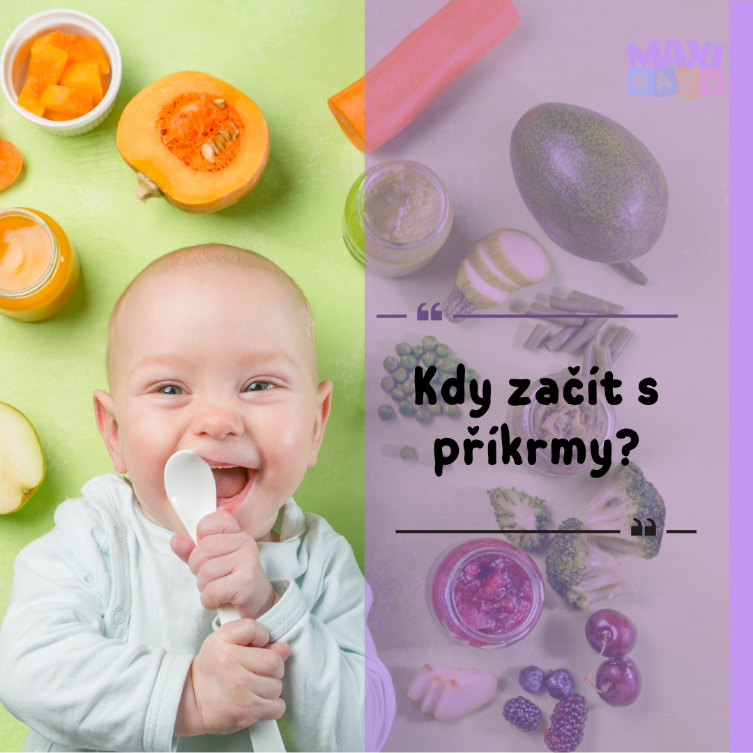 Kdy začít s příkrmy?