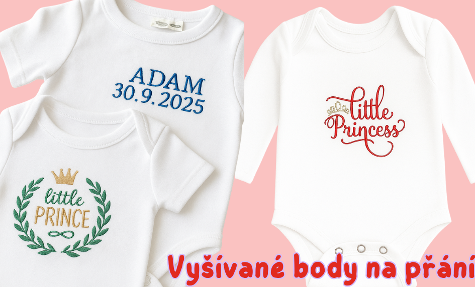 Vyšívané body na přání