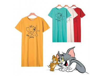 Dámské dlouhé tričko Tom & Jerry
