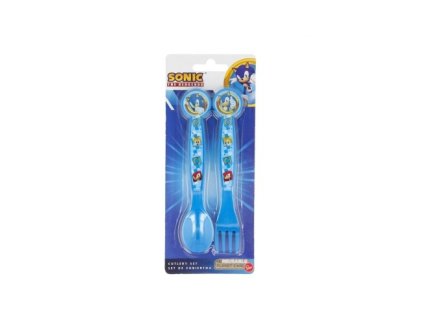 sonic set of 2 plastic cutlery