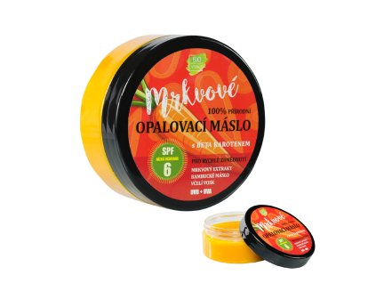 Mrkvové opalovací máslo SPF6 150ml