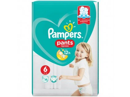 Pampers kalhotkové plenky S6 14ks