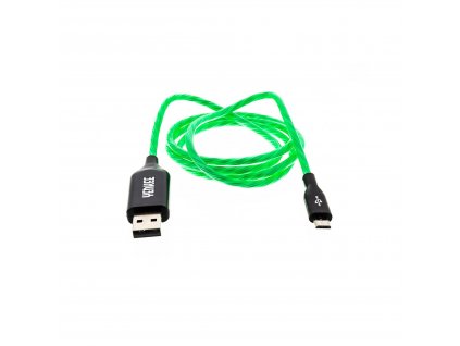 YCU 231 GN LED Micro USB kabel YENKEE