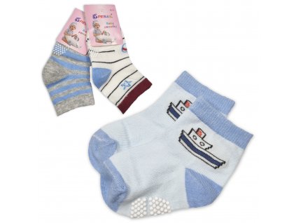 Baby ponožky protiskluzové