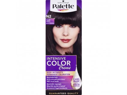 Schwarzkopf Palette Intensive Color Creme, barva na vlasy, N2 tmavě hnědá, 50 ml