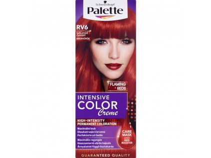 Schwarzkopf Palette Intensive Color Creme, barva na vlasy, RV6 šarlatově červená, 50 ml