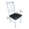 Židle Bruno 10 (Bílá, Tkanina 13B) - Poslední 2 kusy