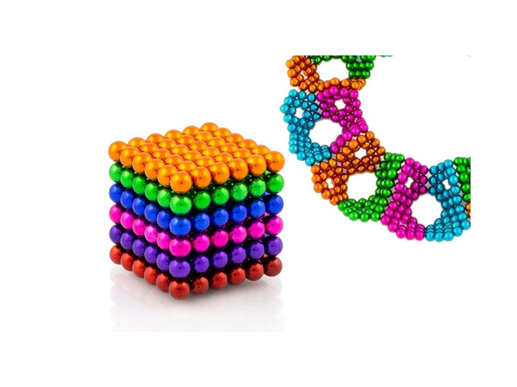 neocube color balls magneticka stavebnice