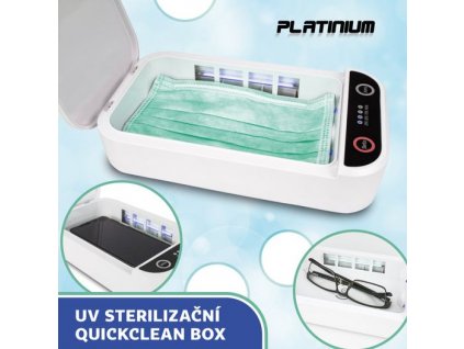 uv sterilizacni box na mobily rousky respiratory a drobne predmety