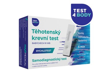 TEST4BODY Těhotenský krevní test
