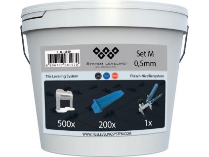 System Leveling - aplikační SET 500/200/1 - 0,5mm