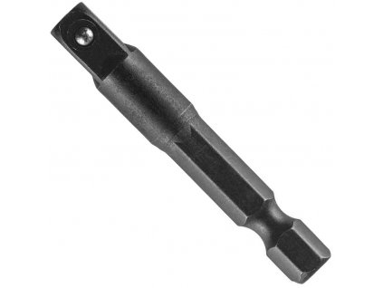 Adaptér Hex 1/4" se čtyřhranem 1/4", délka 50mm, úderový Graphite