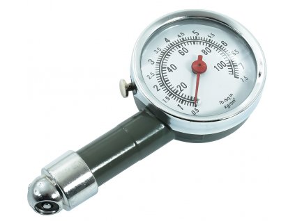 VERKE Měřič tlaku vzduchu, manometr 0-7,5bar