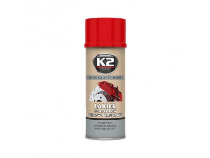 K2 BRAKE CALIPER PAINT 400 ml ČERVENÁ - barva na brzdové třmeny a bubny