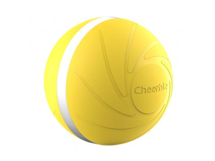 Interaktivní míč pro psy a kočky Cheerble W1 (žlutý)