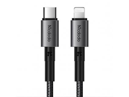 Kabel USB-C na Lightning Mcdodo CA-2850, 36W, 1,2 m (černý)