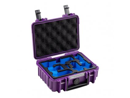 Case B&W type 500 for DJI Osmo Pocket 3 Creator Combo (purple)