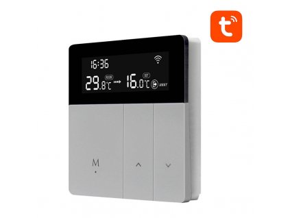 Chytrý termostat pro vytápění kotlů Avatto WT50 3A Wi-Fi Tuya
