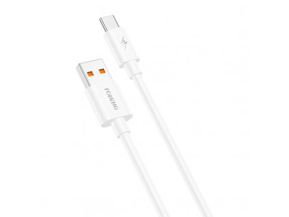 Foneng X67 Kabel USB-C, 5A, 1 m (bílý)