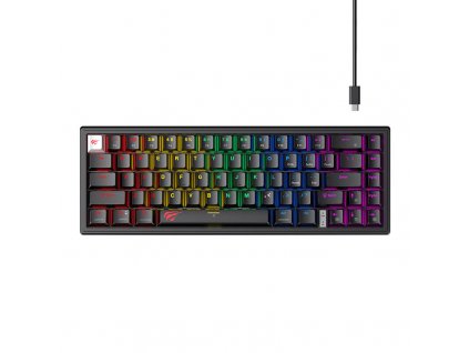 Havit KB874L Gaming Keyboard RGB (black)