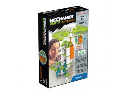 Mechanics Gravity RE Vertical Motor 183-piece GEOMAG GEO-764