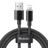 Kabel USB-A na Lightning Mcdodo CA-3640, 1,2 m (černý)