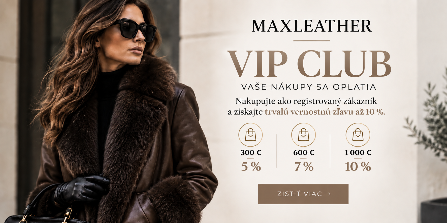 MAXLEATHER VIP CLUB - vernostný program